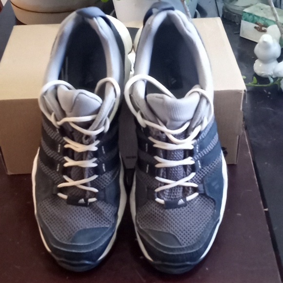 Adidas AX2 Trail Runners Hiking Black Tan Grey Athletic Sneakers Deadstock 8.5 - Picture 7 of 7